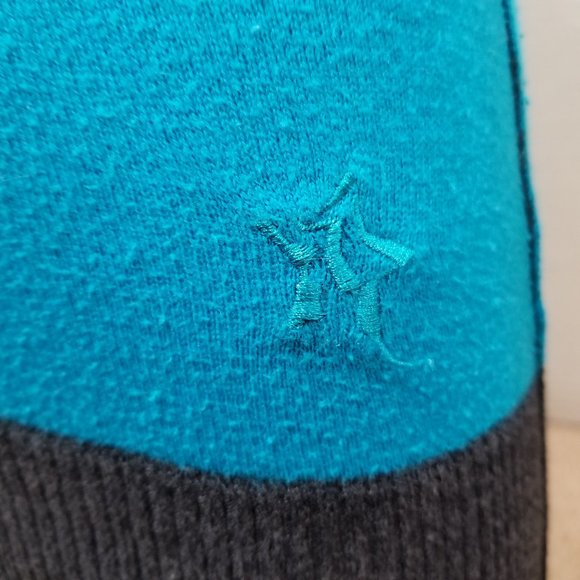 Nollie sweater XS lightweight pullover knit striped v-neck PacSun Twilight - Picture 6 of 12